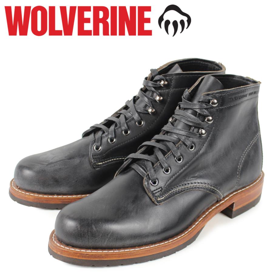 ウルヴァリン Wolverine 1000マイルブーツ メンズ 1000mile Boot Evans Dワイズ ブラック 黒 W Wlv W スニークオンラインショップ 通販 Yahoo ショッピング
