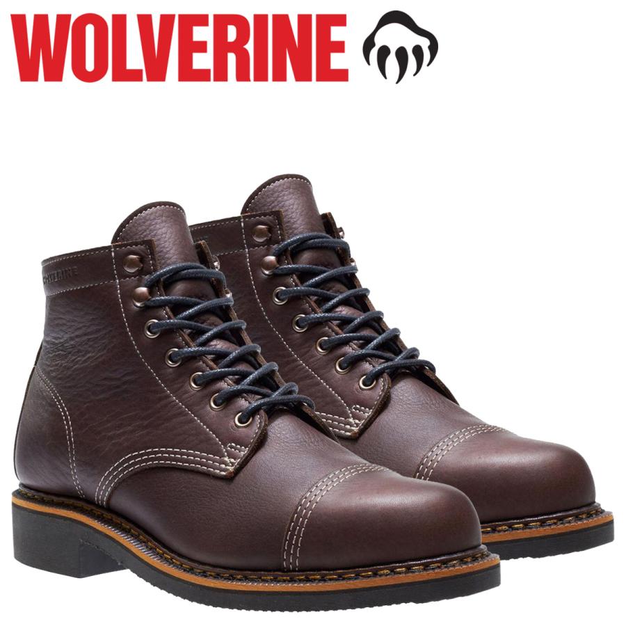 wolverine jensen cap toe boot