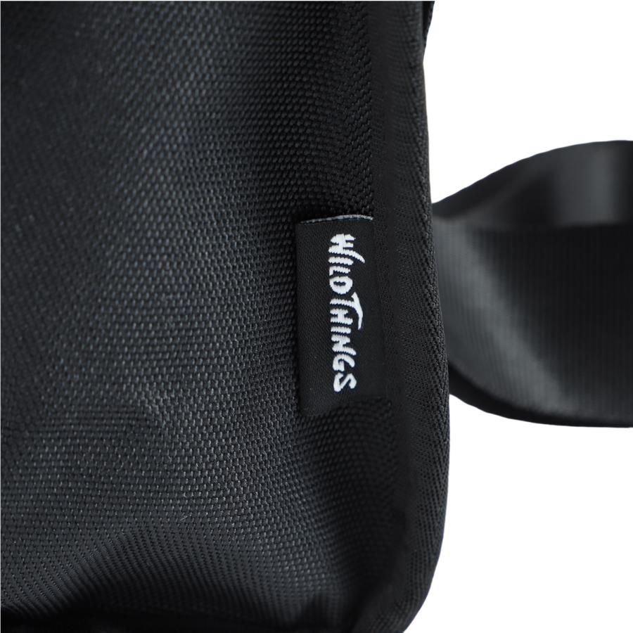 WILD THINGS ワイルドシングス ショルダーメッセンジャーバッグ ミニ メンズ レディース 5L POLY CORDURA MINI MESSENGER ブラック 黒 WT3803407 超PayPay祭 | WILD THINGS | 11