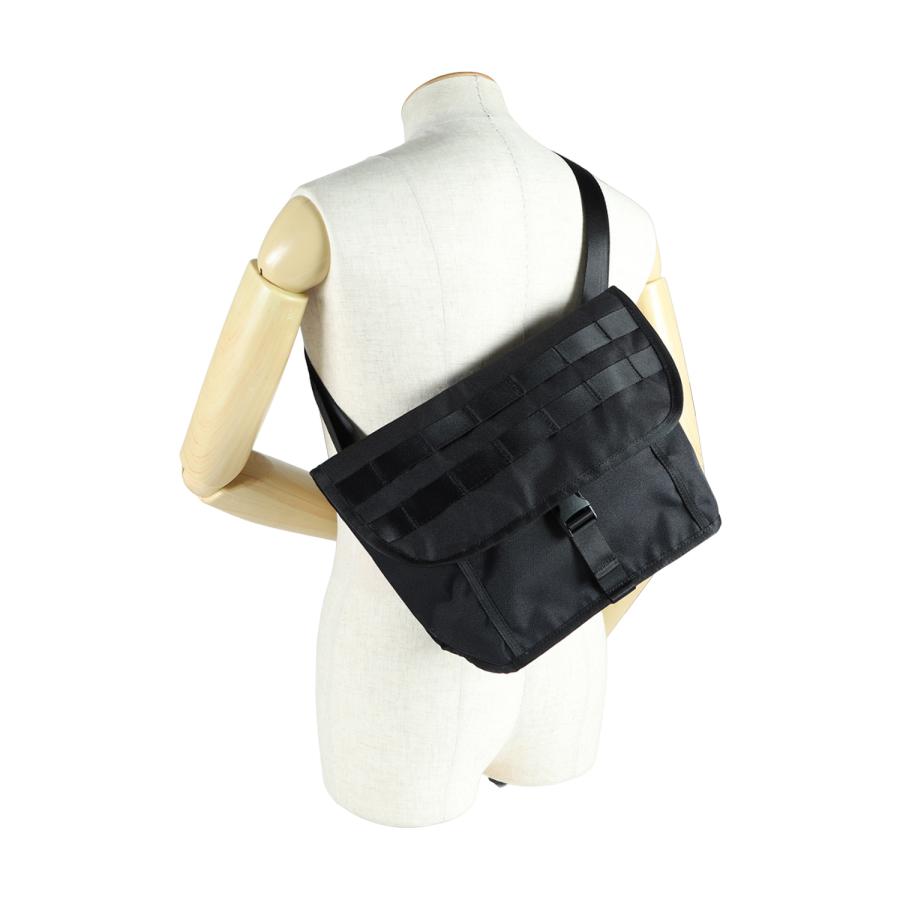 WILD THINGS ワイルドシングス ショルダーメッセンジャーバッグ ミニ メンズ レディース 5L POLY CORDURA MINI MESSENGER ブラック 黒 WT3803407 超PayPay祭 | WILD THINGS | 04