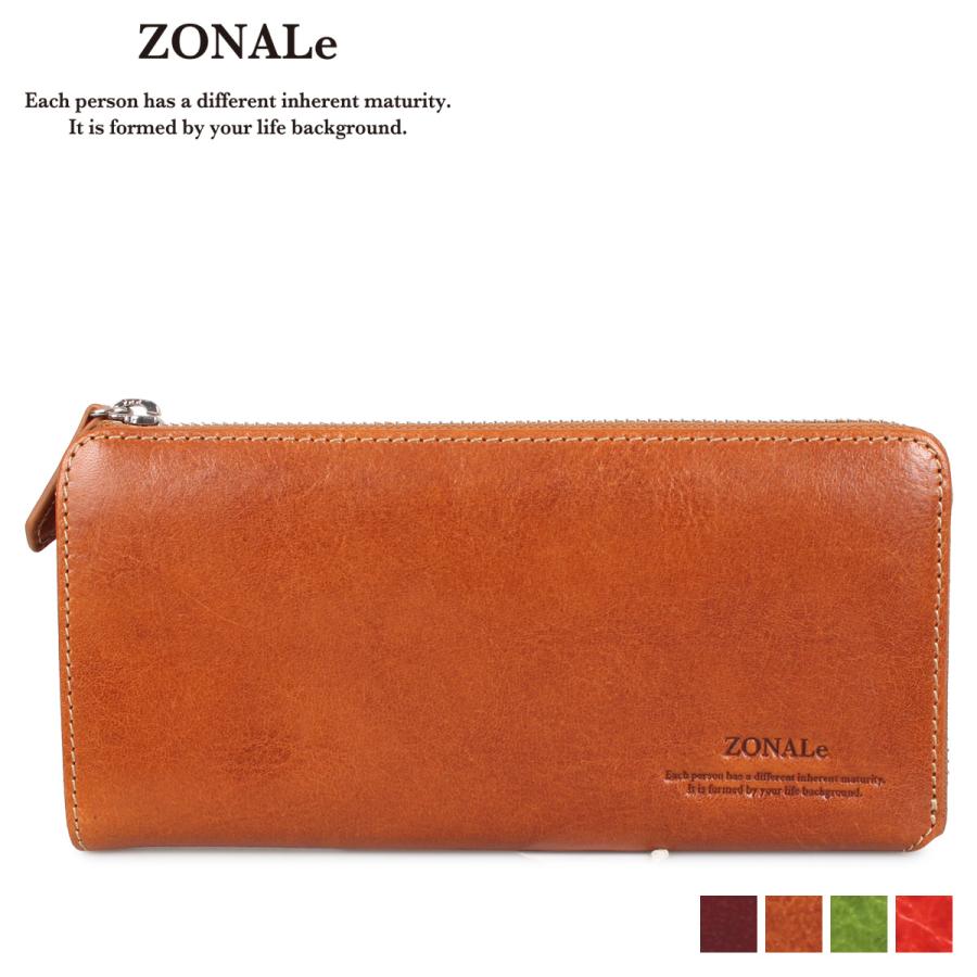 ゾナール Zonale 財布 長財布 メンズ L字ファスナー 本革 Renzina ブラウン キャメル グリーン オレンジ Znl スニークオンラインショップ 通販 Yahoo ショッピング
