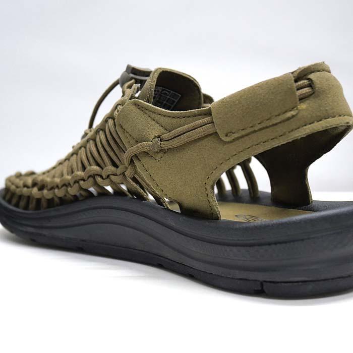 【定価15,400円】未使用級 KEEN ユニーク カーキ オリーブ サンダル 楽天市場】キーン サンダル メンズ 靴 スニーカー 黒 ブラック