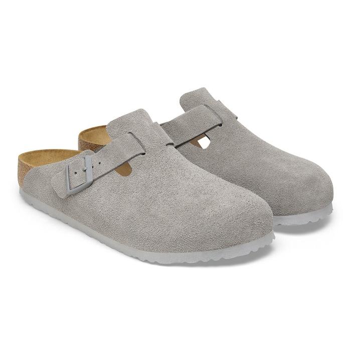 BIRKENSTOCK ボストン　41 26.5 デザートダストグレー BIRKENSTOCK（ビルケンシュトック） 毎日発送 ボストン メンズ