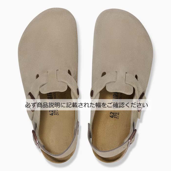 毎日発送 ビルケンシュトック トキオ 2 メンズ レディース 普通幅 トープ ベージュ スエード BIRKENSTOCK TOKIO II SUEDE TAUPE 1028287の画像