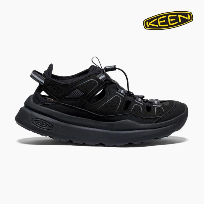 KEEN サンダル ブラック24.0cm KEEN（キーン） 並行輸入品 メンズ レディース ウォーキングシューズ