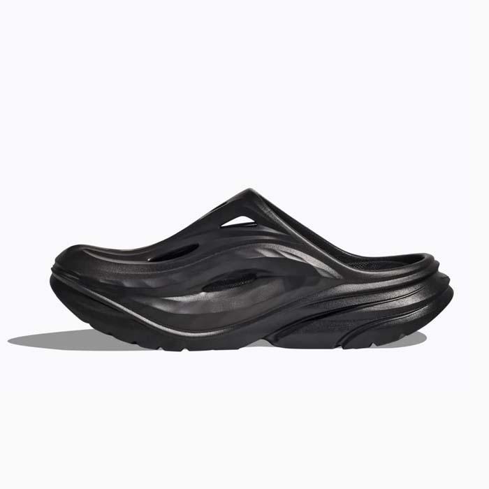 美品　HOKA ブラック サンダル25㎝ HOKA ONEONE（ホカ オネオネ） 毎日発送 ホカ オネオネ 厚底