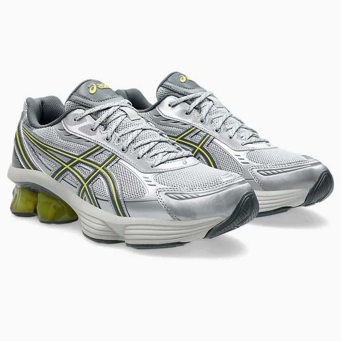 毎日発送 ASICS GEL-KINETIC FLUENT 1203A591.020 アシックス ゲルキネティック フルーエント メンズ レディース スニーカー グレー シルバーの画像