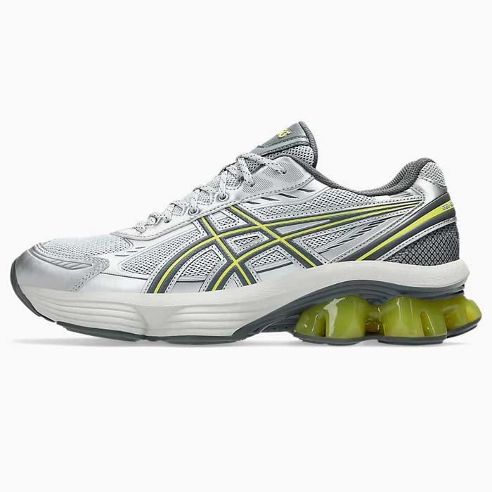 毎日発送 ASICS GEL-KINETIC FLUENT 1203A591.020 アシックス ゲルキネティック フルーエント メンズ レディース スニーカー グレー シルバーの画像