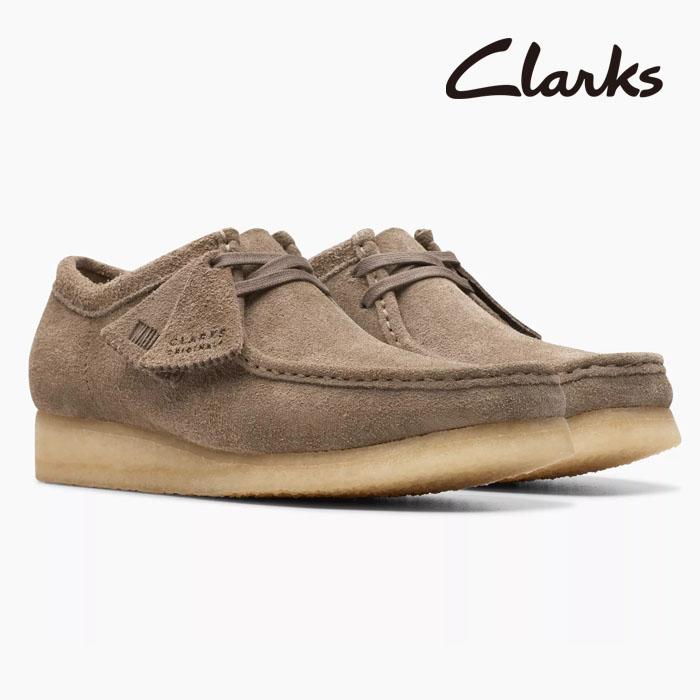 Clarks Originals クラークス ワラビー メンズ ダークグレー スエード