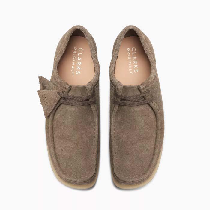 Clarks Originals クラークス ワラビー メンズ ダークグレー スエード