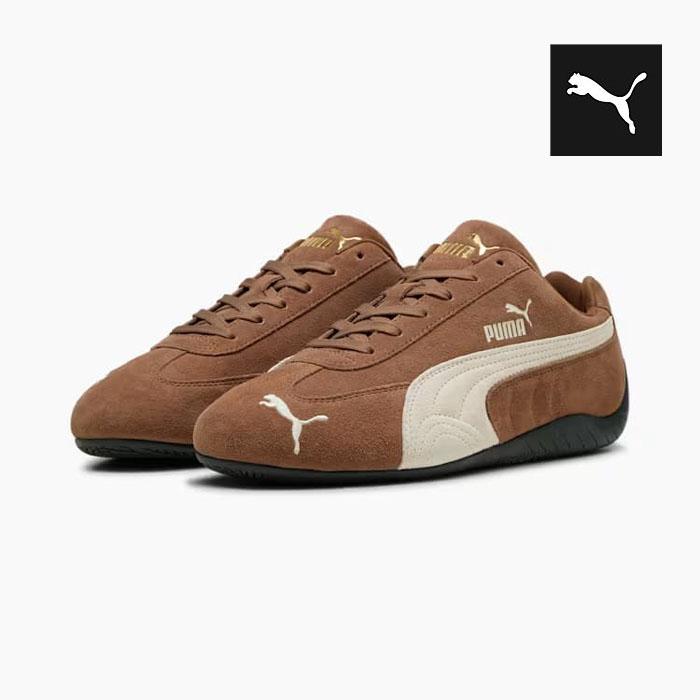 新品PUMA SPEEDCAT OG プーマ スピードキャット23.5ブラウン PUMA プーマ スニーカー レディース 韓国ファッション 薄底 SPEEDCAT