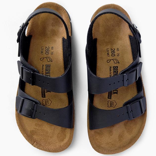 BIRKENSTOCK ビルケンシュトック KANO カノ メンズ 黒 白 普通幅