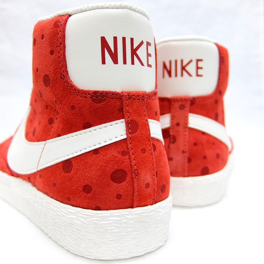NIKE ナイキ WMNS BLAZER MID SUEDE VNTG BRIGHT CRIMSON/SAIL