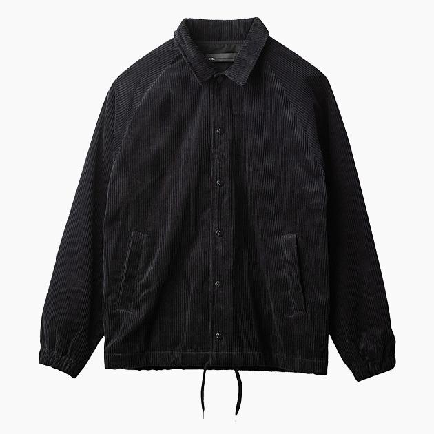 返品交換不可】DCBA CORDUROY JACKET [BLACK 5410J937] DC