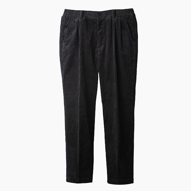 返品交換不可】DCBA CORDUROY SLACS [BLACK 5428J941] DC コーデュロイ