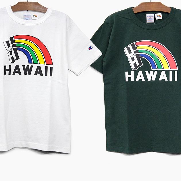 チャンピオン 半袖 Tシャツ CHAMPION T1011 US ハワイ 6カラー 19SS 春