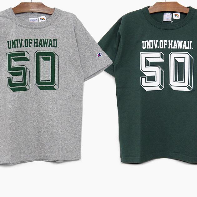 チャンピオン 半袖 Tシャツ CHAMPION T1011 US ハワイ 6カラー 19SS 春