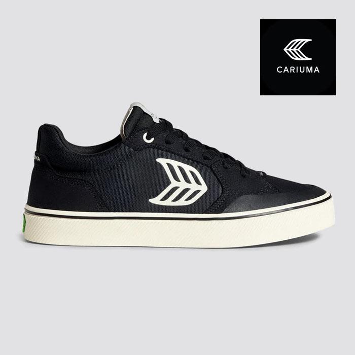 CARIUMA カリウマ スケートボードシューズ スニーカー VALLELY PRO メンズ 黒 ヴィーガンスエード バレリー プロ BLACK/IVORY 421409B06[PU2] CARIUMA（カリウマ） スケートボードシューズ スニーカー VALLELY PRO