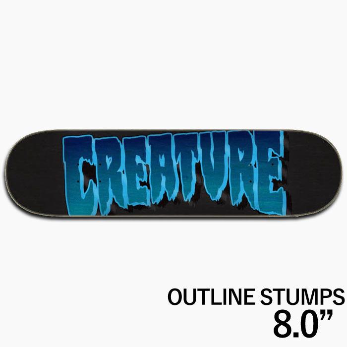 CREATURE（クリーチャー） 【スケボー デッキ 8.0】CREATURE LOGO DECK