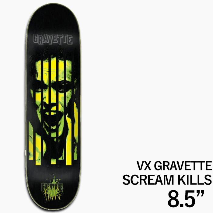 CREATURE VX DECK 8.5インチ グリップテープ付き CREATURE（クリーチャー） 【スケボー デッキ 8.5】CREATURE VX PRO