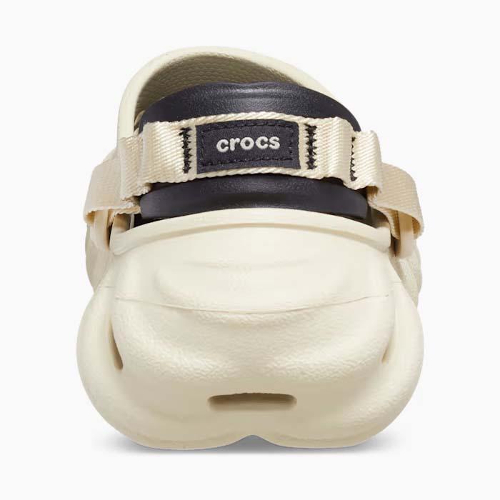 毎日発送 クロックス エコー クロッグ CROCS ECHO CLOG BONE/BLACK 207937 2YJ サンダル メンズ レディース ベージュ 黒 サポ 軽量｜sneaker-bouz｜15