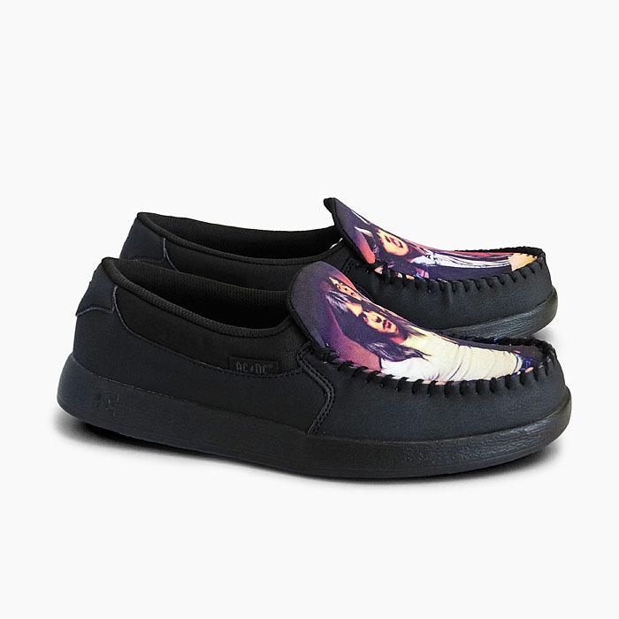 Dcshoes Villain 2 Ac Dc 2 Dm6105 Dcシューズ メンズ スニーカー スリッポン モカシンシューズ 黒 レザー テキスタイル バンドコラボ ロゴ 新作 Dm6105bb2 スニーカー坊主 通販 Yahoo ショッピング