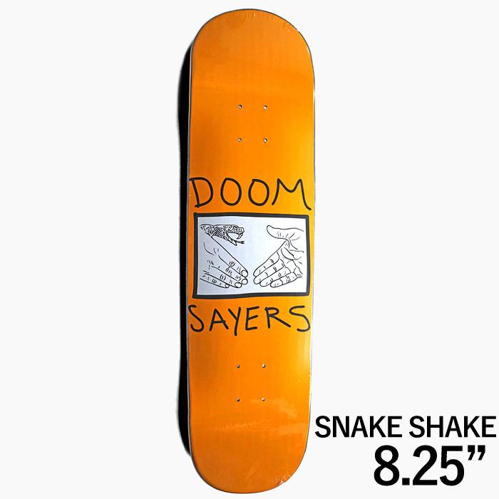 スケボー デッキ 8.0 8.25 8.5】DOOM SAYERS SNAKE SHAKE[ドゥーム  