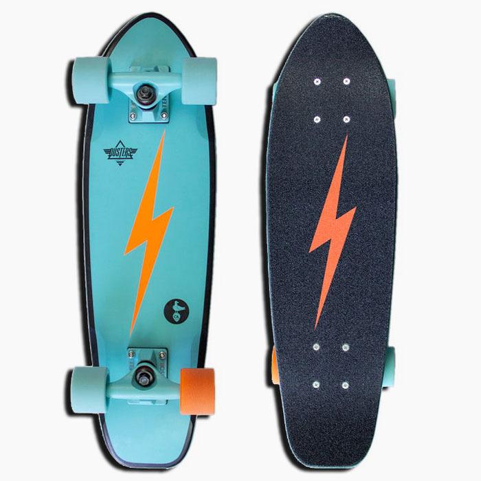 スケボー クルーザー コンプリート】DUSTERS BIRD BOLT CRUISER 25