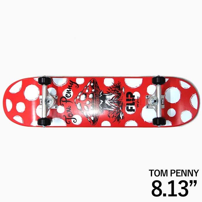 スケボー デッキ 8.13】FLIP COMPLETE PENNY MUSHROOM フリップ
