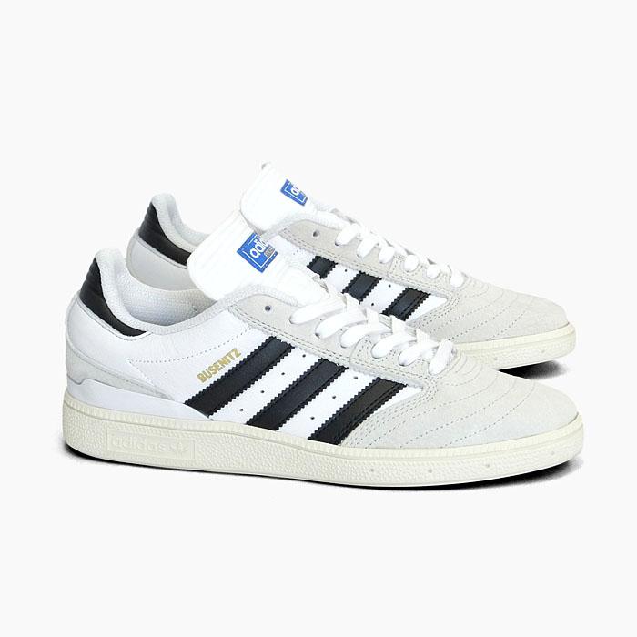 【国内未発売】アディダス ブセニッツ スニーカー スケートシューズ メンズ ADIDAS SKATEBOARDING BUSENITZ FV5877 白黒 スケートボード シューズ スケシュー 靴｜sneaker-bouz