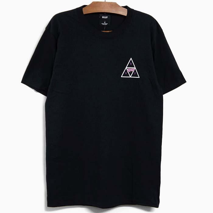 HUF（ハフ） HUF RJB TT S/S TEE TS01426 Tシャツ 半袖/メンズ/黒/ロゴ 