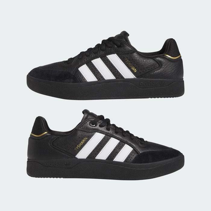 毎日発送 アディダス スニーカー メンズ ADIDAS SKATEBOARDING TYSHAWN LOW IE3124 タイショーン レザー 黒 スケシュー スケートボードシューズ スケボー｜sneaker-bouz｜15