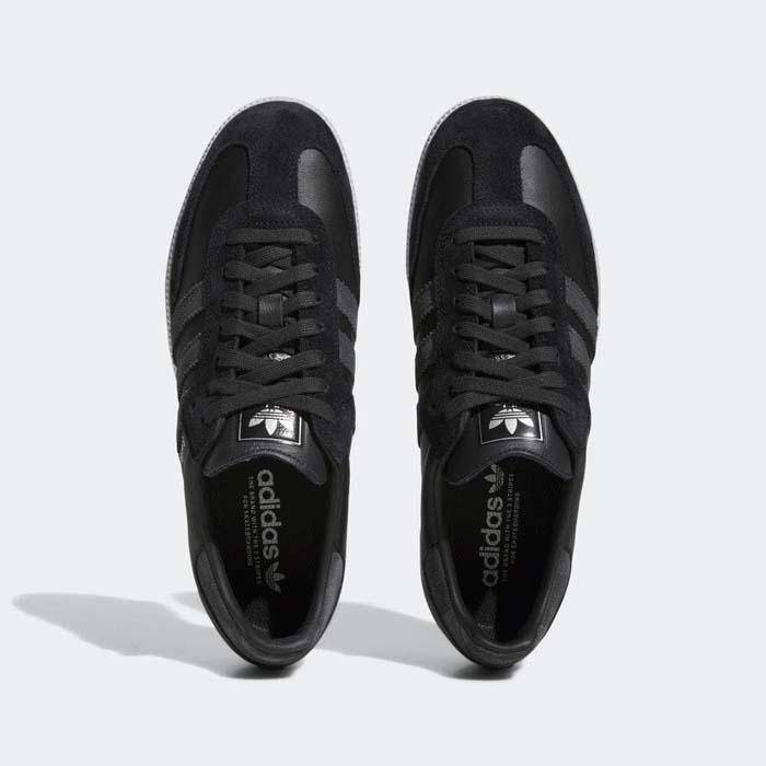 アディダス サンバ メンズ スニーカー ADIDAS SKATEBOARDING SAMBA ADV IG7572 黒 レザー スエード ローカット スケートボード ADIDAS SB｜sneaker-bouz｜08