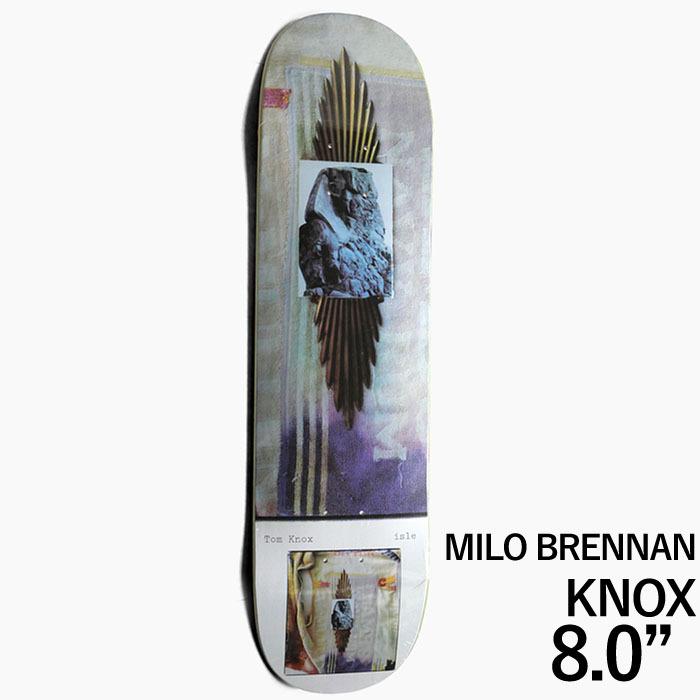 スケボー デッキ 8 8.125 7.875】ISLE MILO BRENNAN アイル スケート