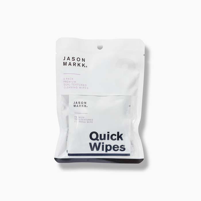 JASON MARKK QUICK WIPES 3 PACK[ジェイソンマーク クイックワイプス 3枚セット][携帯スニーカークリーナー/ペーパー/洗剤/汚れ落とし/靴磨き/シューケア用品]｜sneaker-bouz｜03