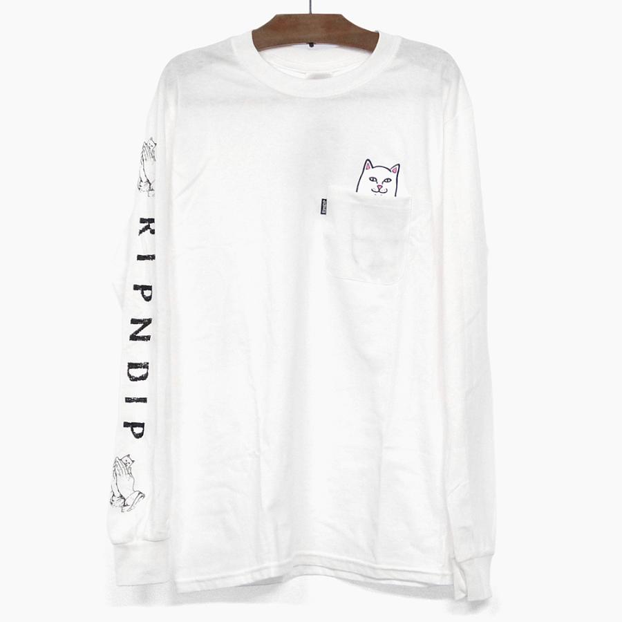 RIPNDIP（リップンディップ） RIPNDIP LORD NERMAL POCKET L/S TEE 