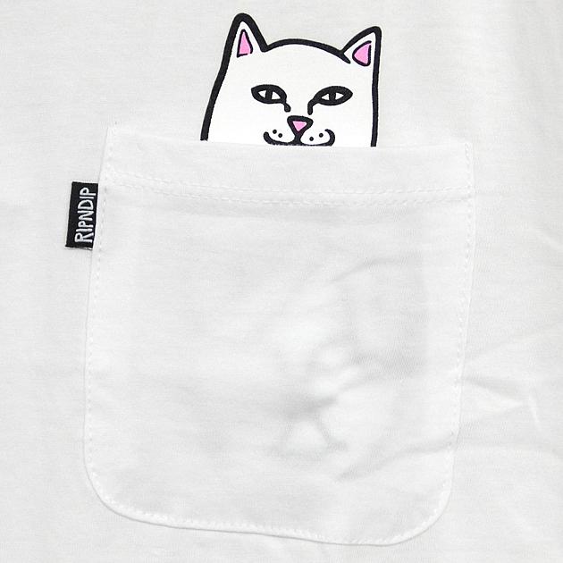 RIPNDIP（リップンディップ） Tシャツ 半袖 白/黒/グレー LORD NERMAL 