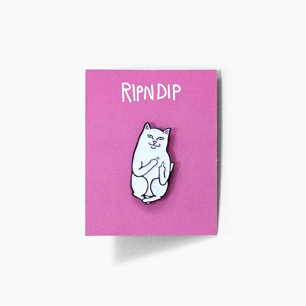 Ripndip リップンディップ Lord Nermal Pin ピンバッヂ ピンズ 猫 ネコ Lordnermalpin スニーカー坊主 通販 Yahoo ショッピング