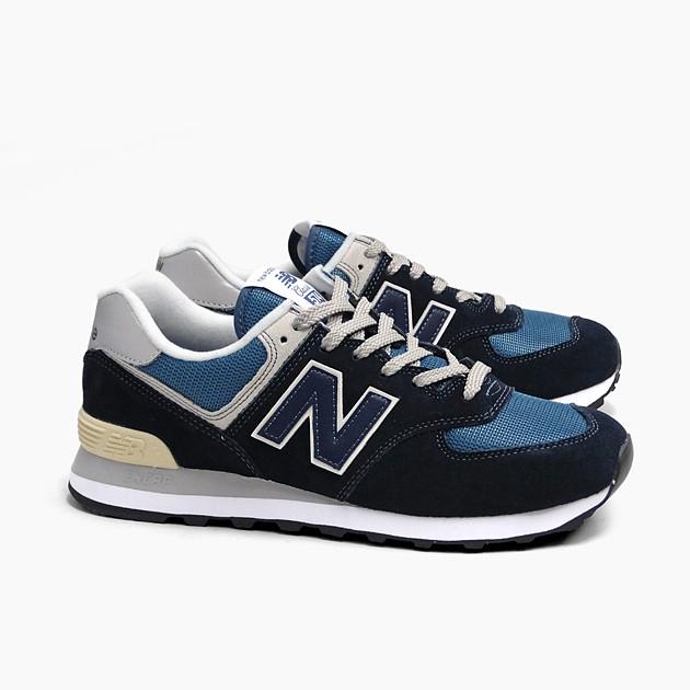 柔らかい ニューバランス 574 メンズ レディース スニーカー New Balance Ml574 Dark Navy Ml574ess ダークネイビー 紺 スエード ランニングシューズ M574 新しい到着 Dev Bioalternativa Pt