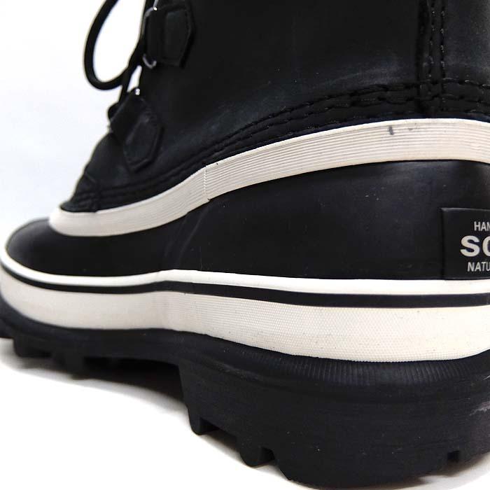 ☆美品☆スノーブーツ 26cm SOREL CARIBOU 防水 ブラック Sorel Caribou Winter Boot (Men's) - Peter Glenn Ski and Sports