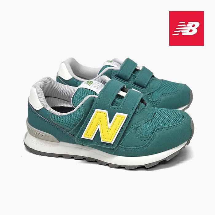 新品　19.5㎝　ニューバランス　PO313 JA グリーン　キッズ　スニーカー New Balance（ニューバランス） 【ニューバランス キッズ】NEW BALANCE
