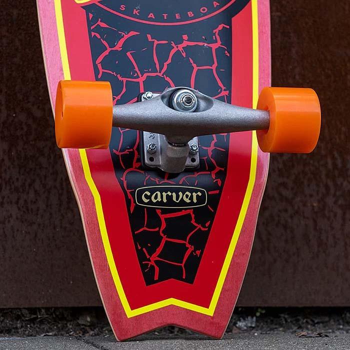 【スケボー サーフスケート コンプリート】SANTA CRUZ CARVER SURF SKATE サンタクルーズ カーバー  コラボ スケートボード サーフィン練習用 9.85 9.8 9.75｜sneaker-bouz｜12