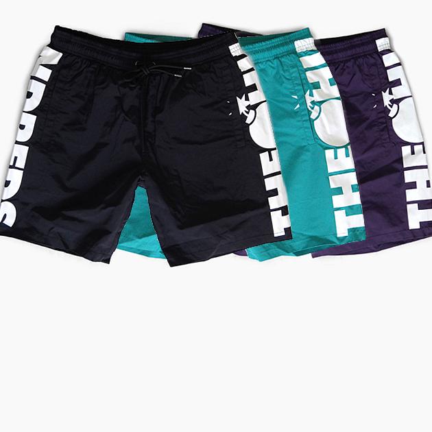 ザハンドレッズ THE HUNDREDS ショートパンツ 撥水 SIDELONG TRUNKS