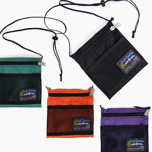 タフトラベラー ラージポーチ ウィズ メッシュポケット TOUGH TRAVELER