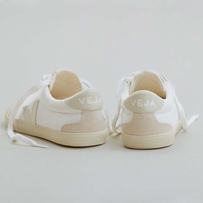 VEJA スニーカー レディース VOLLEY CANVAS WHITE PIERRE