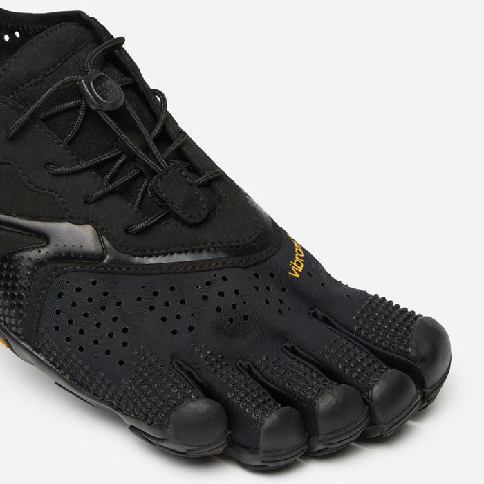 ビブラムファイブフィンガーズ VIBRAM FIVEFINGERS V-RUN 26M7001 メンズ 5本指シューズ ビブラム ベアフット 黒 ランニング シューズの画像