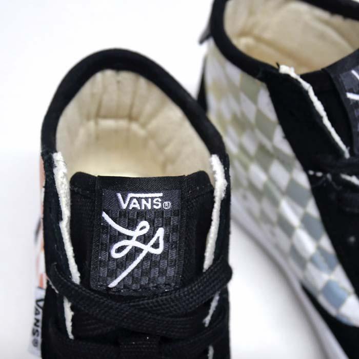 VANS SKATE LITTLE LIZZIE VN00005VBML[バンズ リトル リジー][キッズ/スケシュ−/ヴァンズ/ハイカット/スニーカー/黒マルチカラー/プロ/USA企画/新作]｜sneaker-bouz｜09