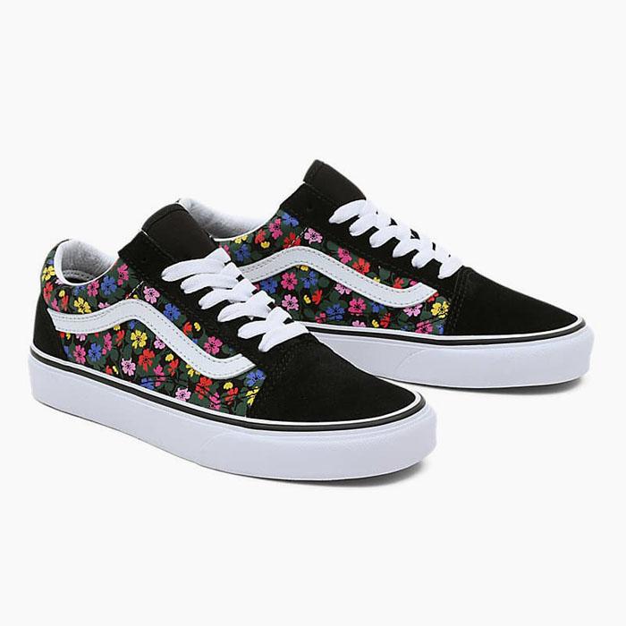 OLD SKOOL バンズ オールドスクール 花柄 VANS VN0005UFBA2 レディース