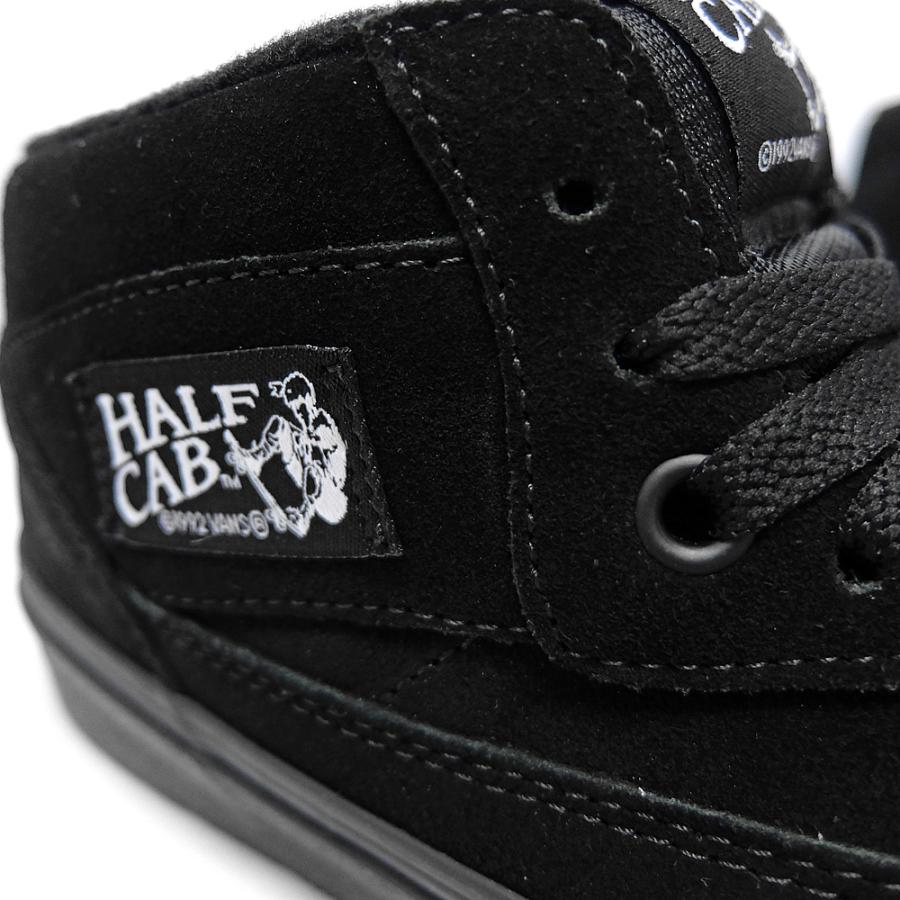 VANS 毎日発送 バンズ ハーフキャブ オールブラック HALF CAB