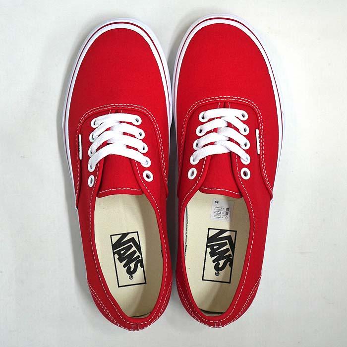 毎日発送 バンズ オーセンティック VANS AUTHENTIC VN000EE3RED